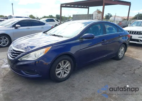 2012 Hyundai Sonata Gls Pzev из США, поврежденный, VIN 5NPEB4AC6CH424922